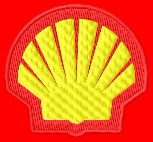 Aufnäher für fans shell logo - für,