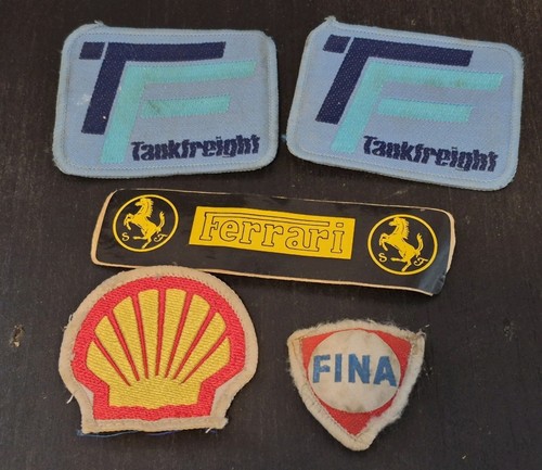 Vintage shell öl patch - patch, fina