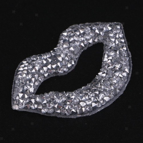 Stück kristall strass lip - 1,