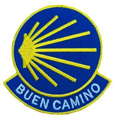 Buen camino santiago patch - de,